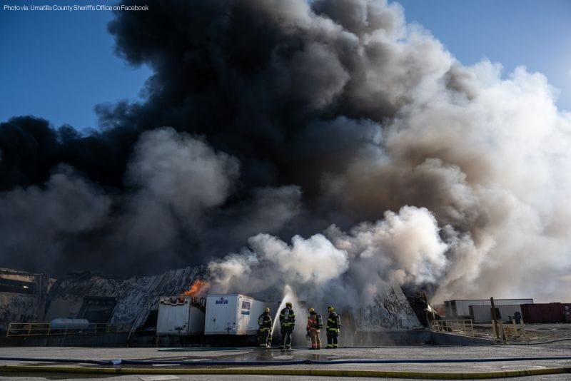 Shearer's Foods oregon fire explosion bakery explosion
