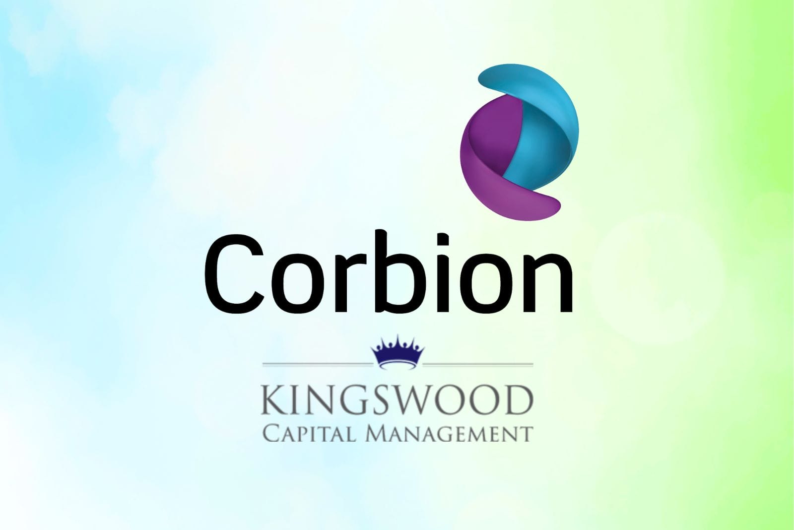 corbion and kingswood capital management logos