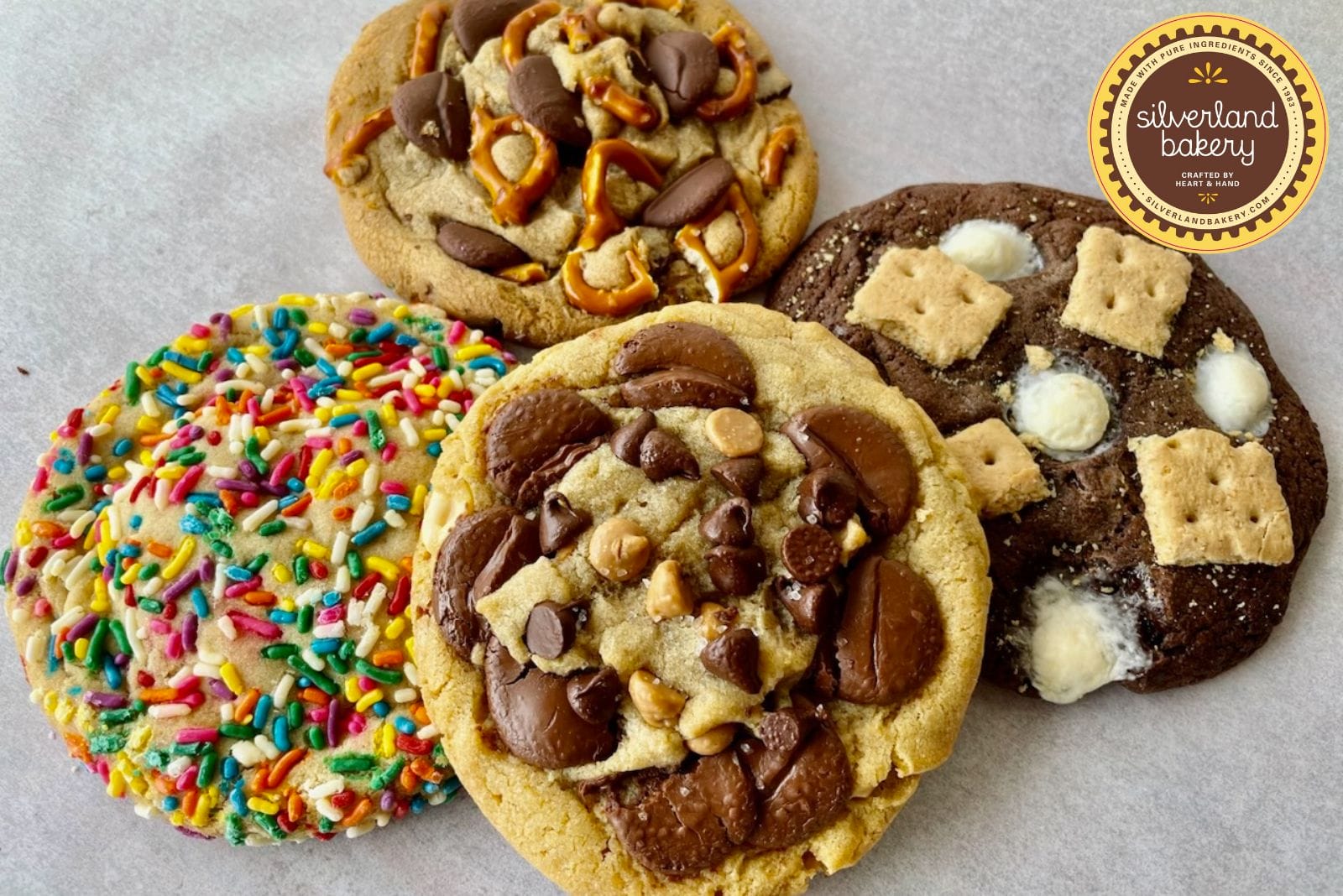 Silverland Bakery's line of creative cookies
