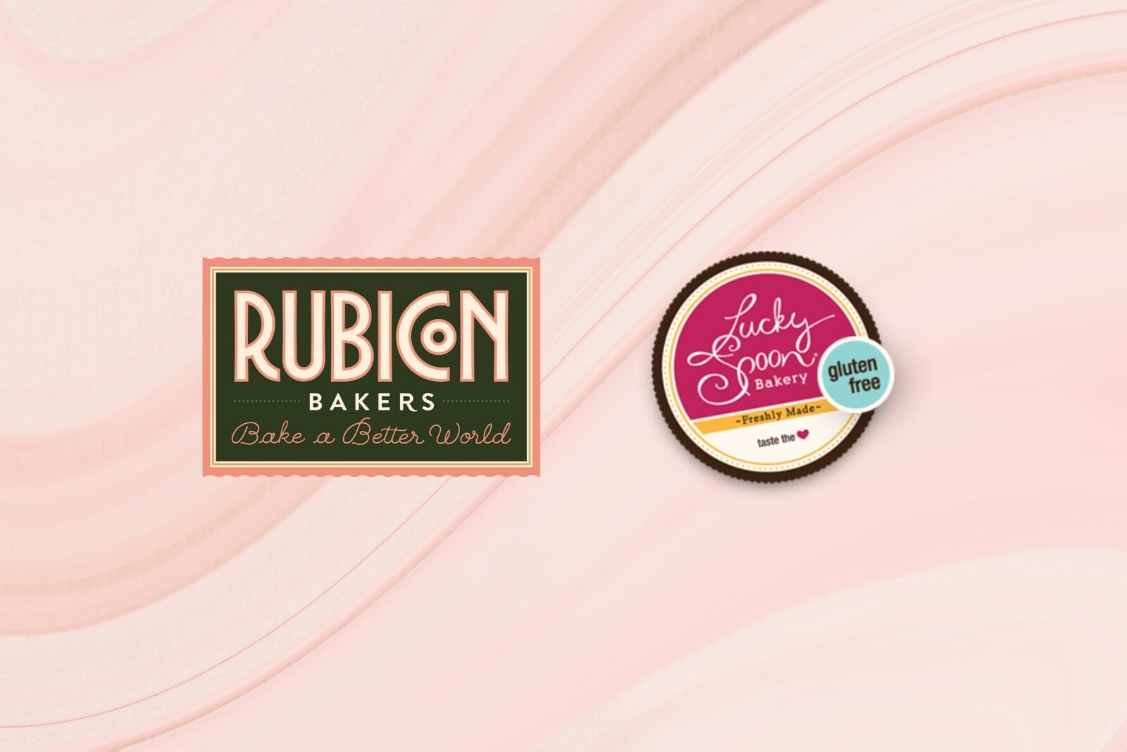 Rubicon Bakers and Lucky Spoon Bakery logos