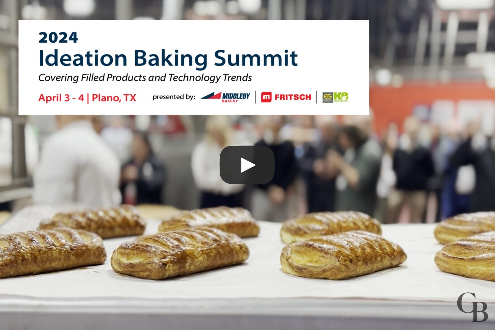 Fresh-baked pastries featured at the Ideation Baking Summit.