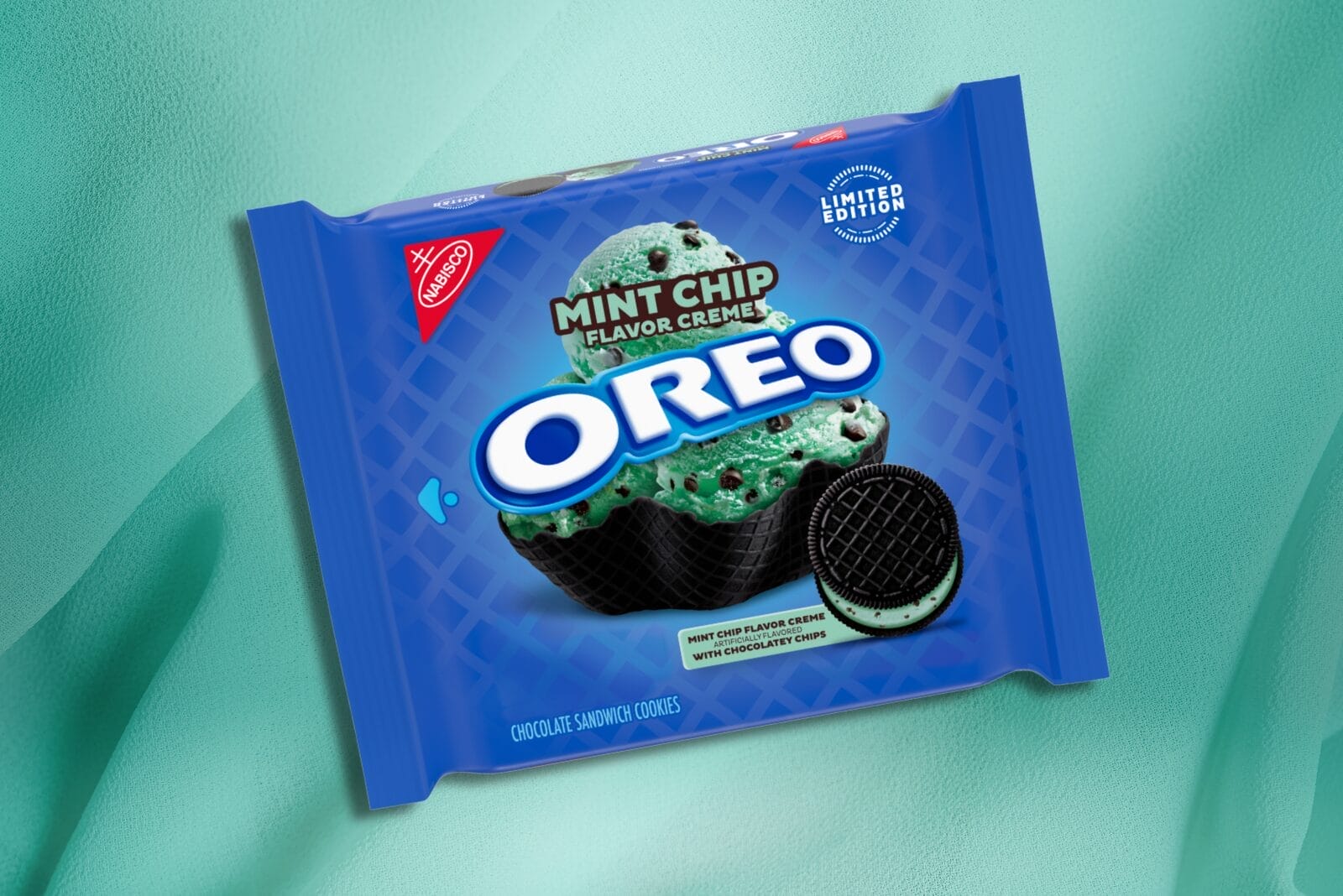New OREO Mint Chip cookies