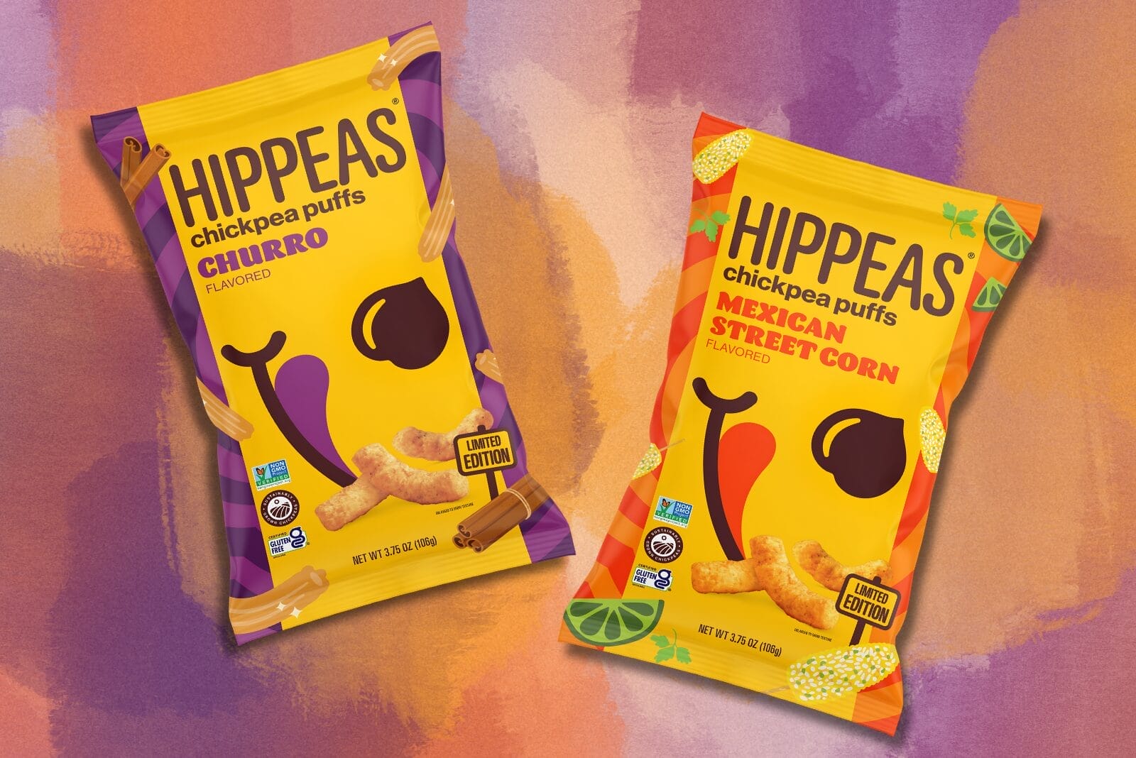 Hippeas new Mexican-inspired flavored chickpea puffs.