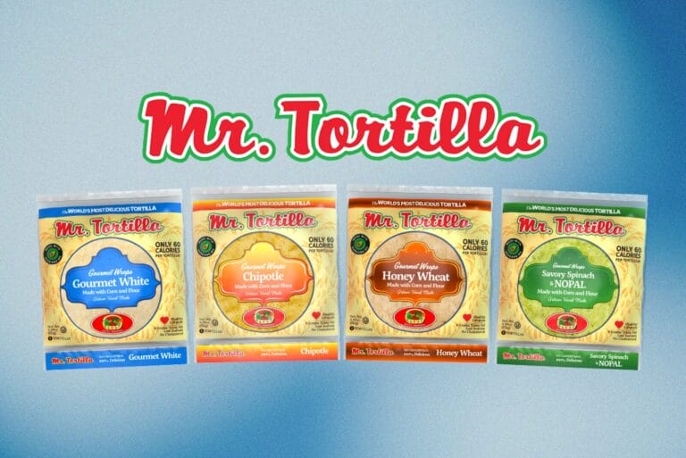 Mr. Tortilla introduces new 60-calorie tortilla line