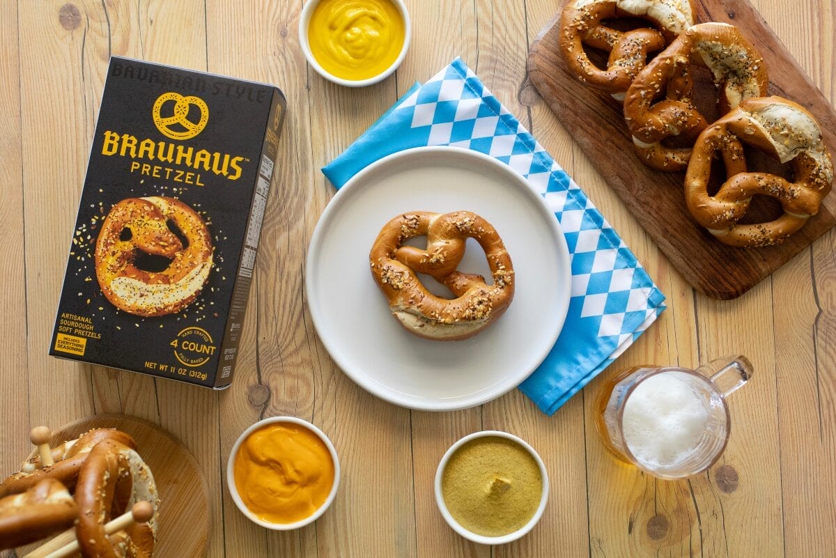 Brauhaus Pretzel launched by J&J Snack Foods