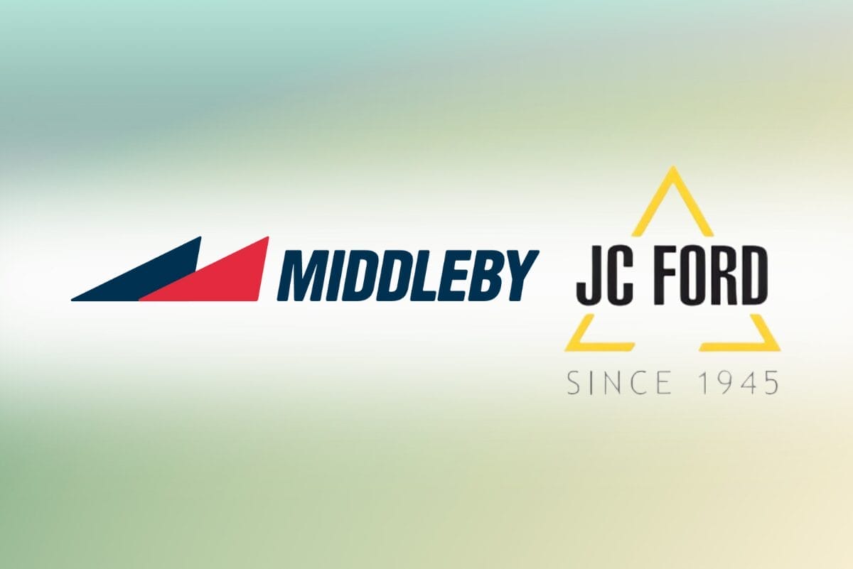 (from left) Middleby logo and JC Ford logo