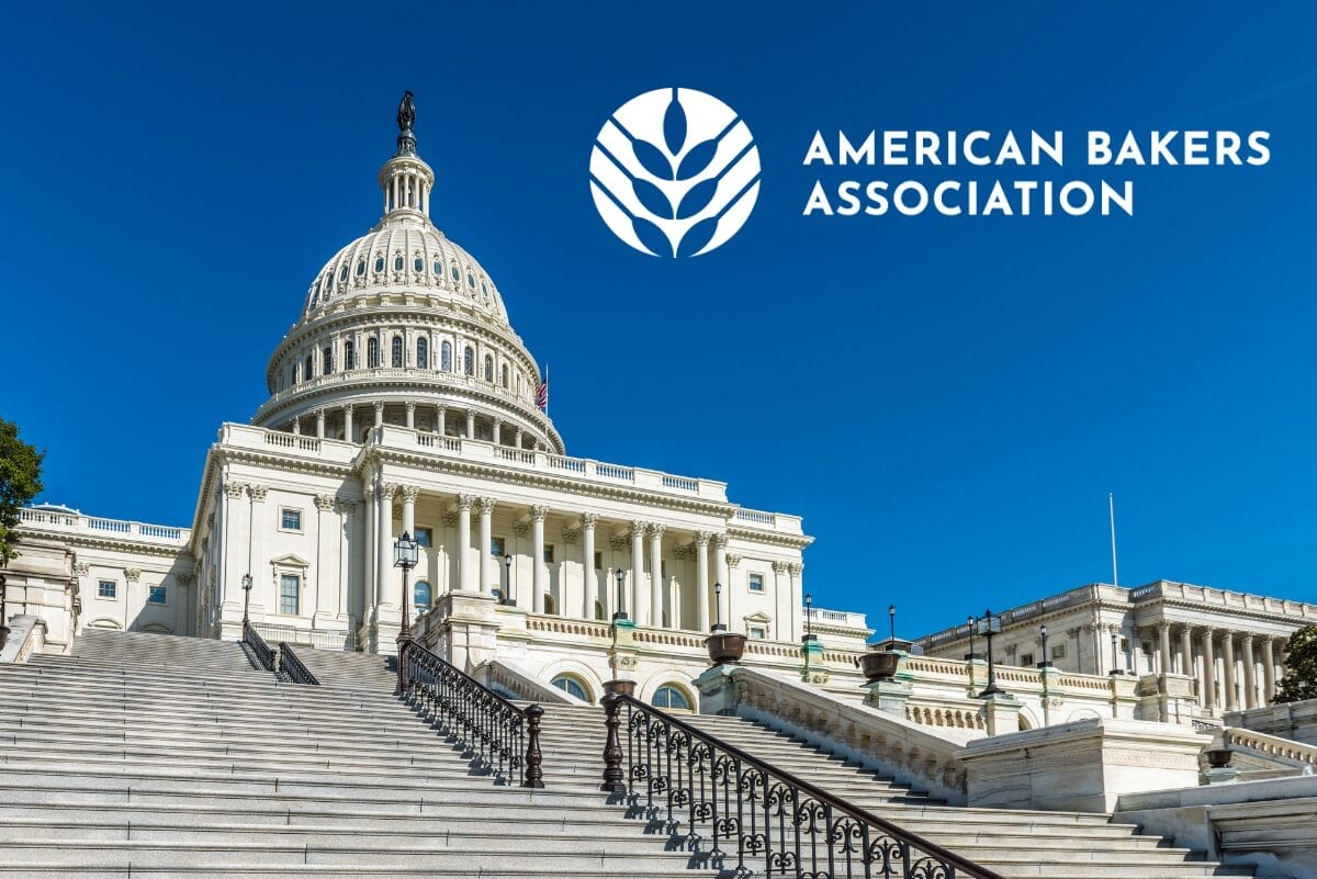 American Bakers Association logo next to image of US Capitol