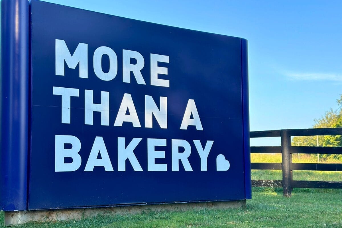 More Than A Bakery sign