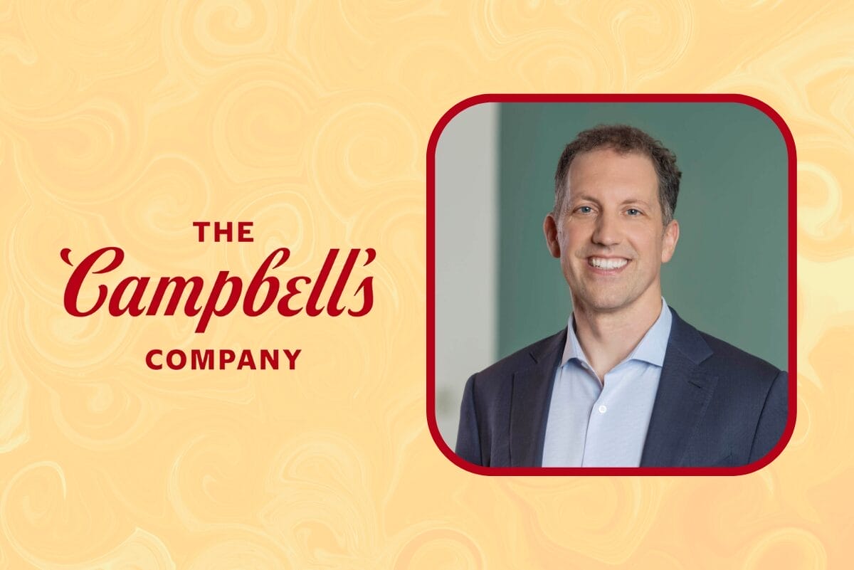 The Campbell's Co. logo next to Mick Beekhuizen