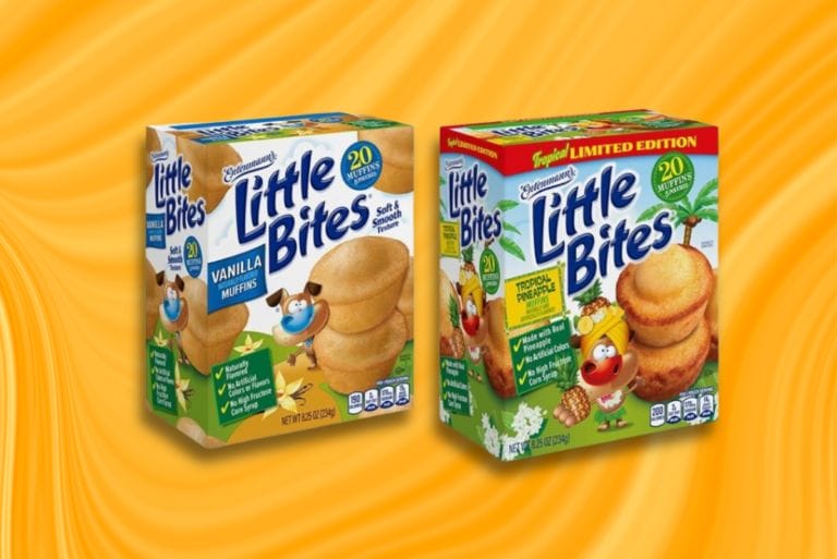Little Bites Vanilla Muffins and Tropical Pineapple Muffins