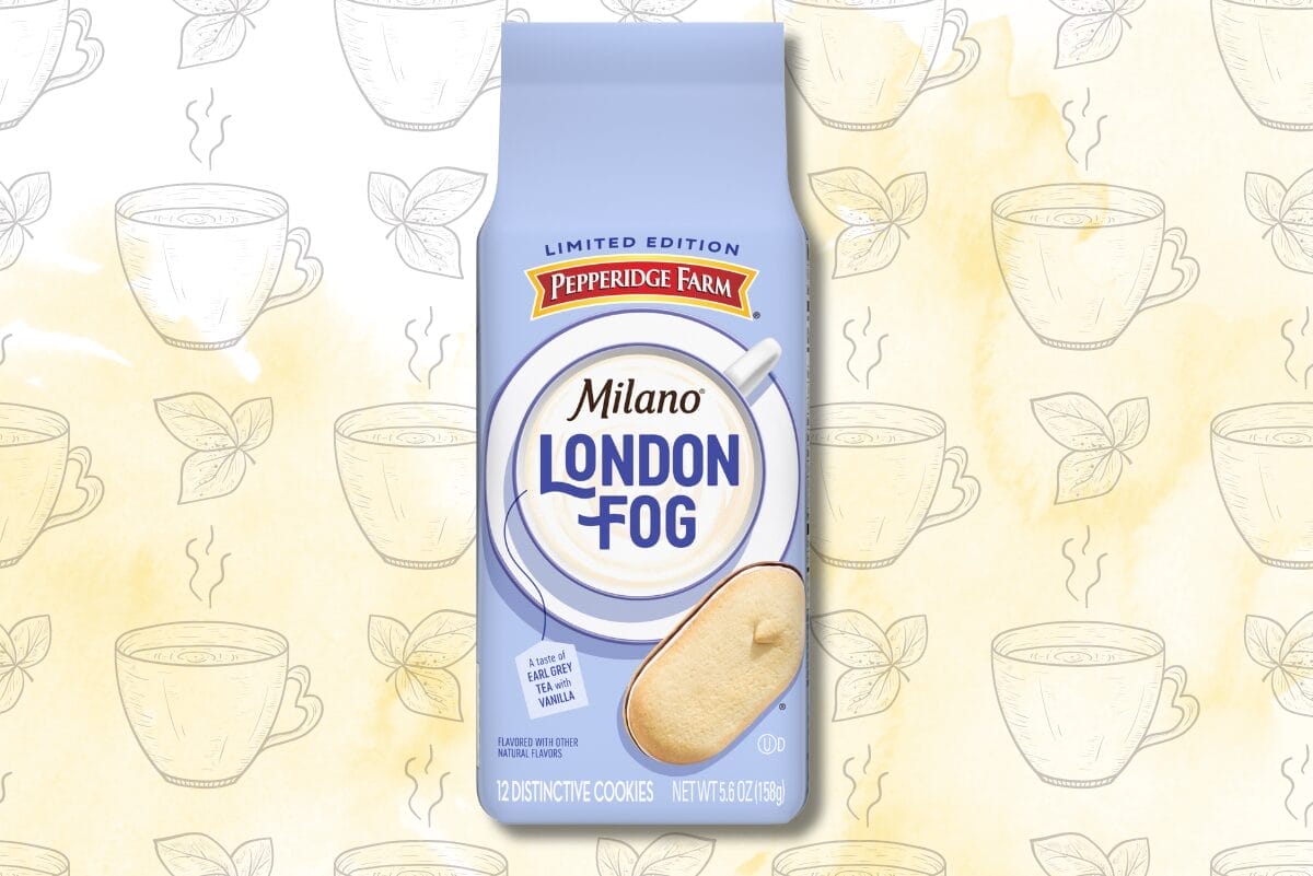London Fog flavor returns to Pepperidge Farm Milano line