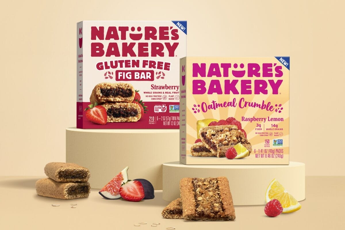 Nature's Bakery Oatmeal Crumble Raspberry Lemon Bars and Gluten Free Strawberry Fig Bars