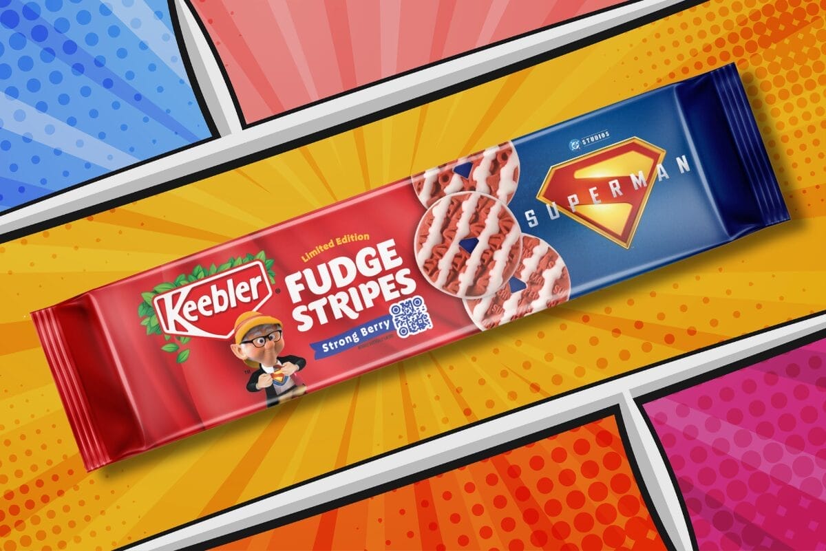 Keebler reaches new heights with Superman Fudge Stripes