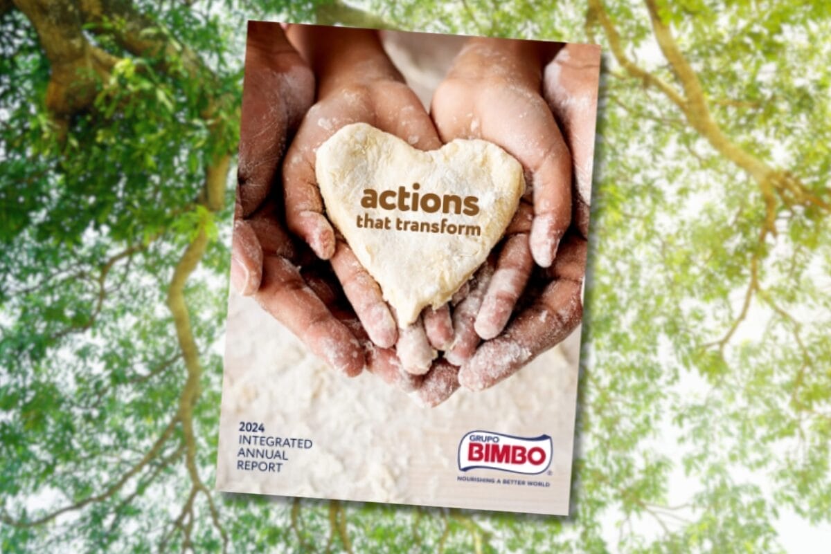 Cover of Grupo Bimbo's 2024 annual Actions that Transform report