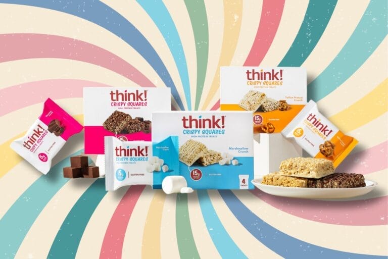 Protein-packed Crispy Squares join think! lineup