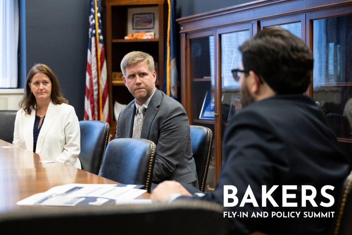 Participants in a meeting during the 2024 Bakers Fly-In and Policy Summit