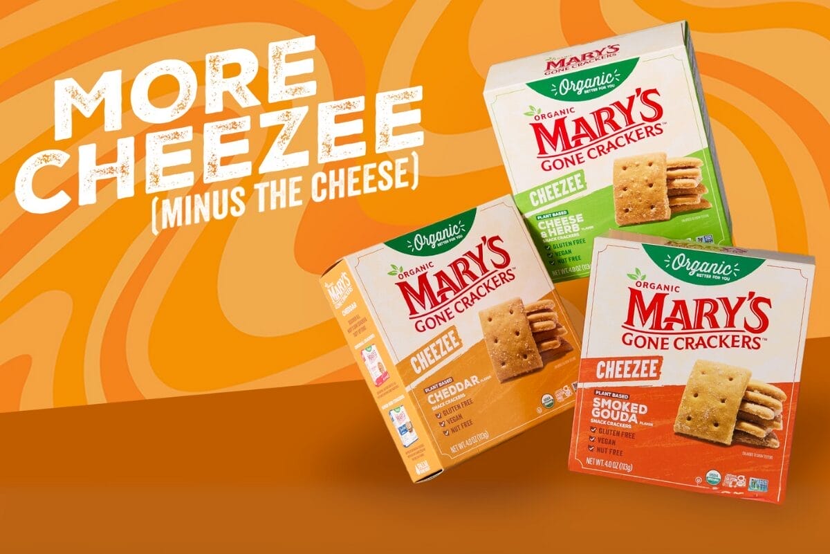 Mary’s Cheezee cracker line reformulated for bolder flavor