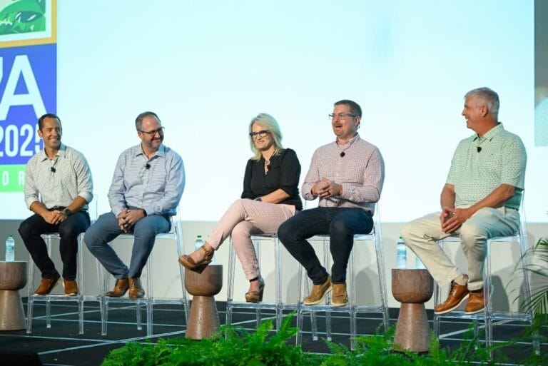 Josh Bickford, Eugenio Alvarez, Chimene Ross, Jeff Miller and George Martin on BEMA Convention 2025 panel