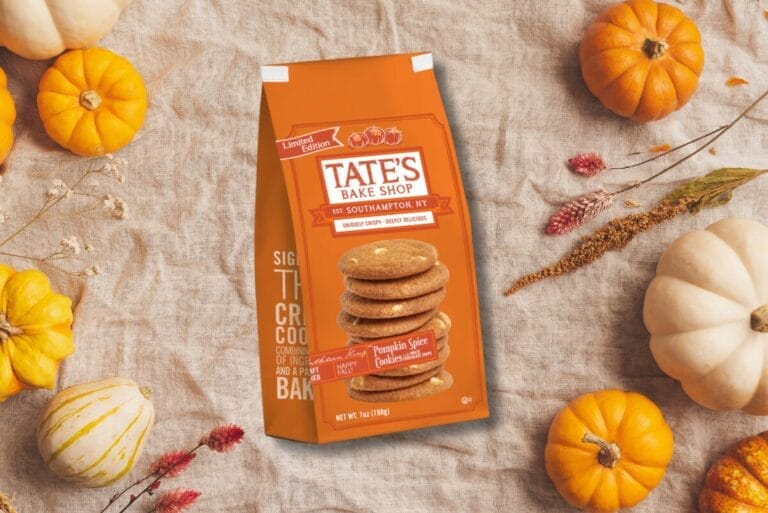 Pumpkin Spice Cookies re-emerge in Tate’s seasonal lineup