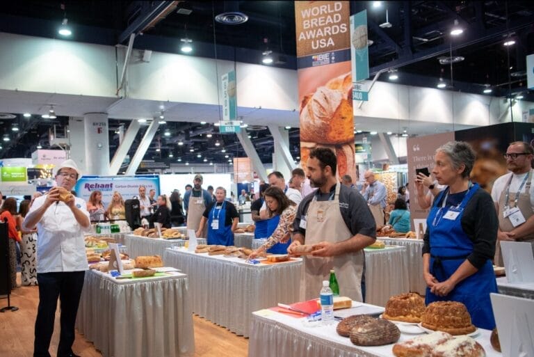 Judges at the World Bread Awards during IBIE 2022